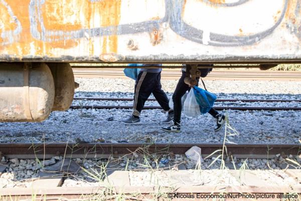 According to Frontex, Syrians, Afghans and Turks are the most frequent users of the Balkan route towards Western Europe | Photo: Nicolas Economou/NurPhoto / picture alliance