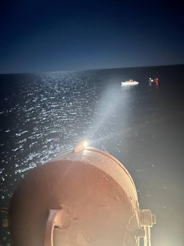 A third rescue operation took place in the early hours of Sunday morning, reported the crew of the Mare Jo<em></em>nio | Photo: Mediterranea Saving Humans press release www.mediterranearescue.org